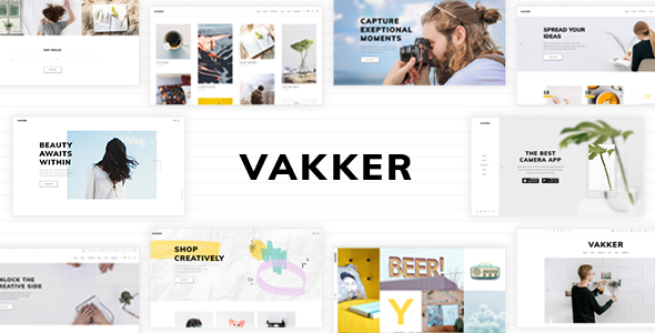 Vakker - Creative Design Agency WordPress Theme Logo